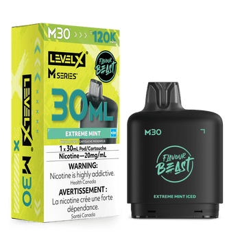 Level X Flavour Beast M30 120K Pod - Extreme Mint Iced