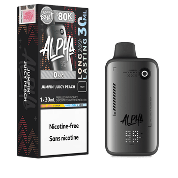 Flavour Beast Alpha 80K - Zero Nicotine - Jumpin' Juicy Peach