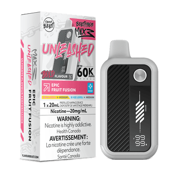 Flavour Beast Unleashed Beast Mode Max 3 60K - Epic Fruit Fusion Iced