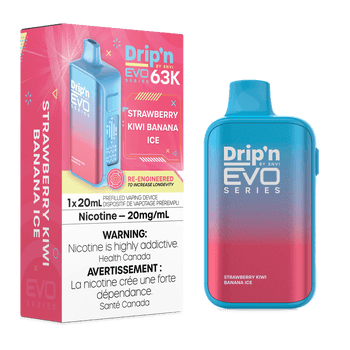 Drip'n by Envi EVO 63K - Strawberry Kiwi Banana Ice