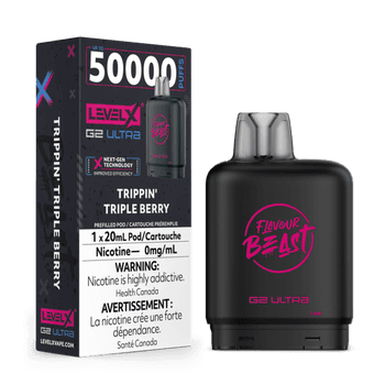 Level X Flavour Beast G2 Ultra 50K Pod - Trippin' Triple Berry (0mg)