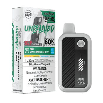 Flavour Beast Unleashed Beast Mode Max 3 60K - Epic Watermelon Kiwi Iced