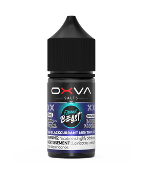 OXVA x Flavour Beast - Fresh Blackcurrant Menthol Ice 30ml Salt