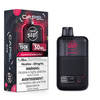 CAPSL AFX30 - Supreme Strawberry Kiwi Iced