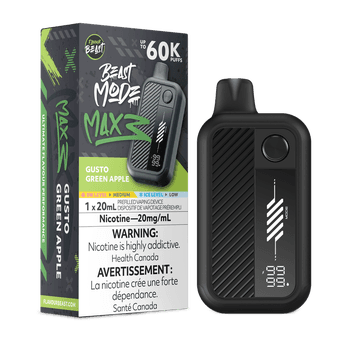 Flavour Beast Mode Max 3 60K - Gusto Green Apple