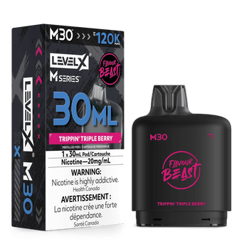 Level X Flavour Beast M30 120K Pod - Trippin' Triple Berry