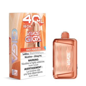 KRAZE Giga - Juicy Peach Ice