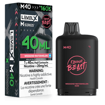 Level X Flavour Beast M40 160K Pod - Weekend Watermelon Iced