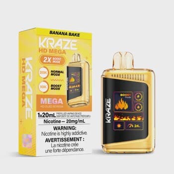 Kraze HD Mega 20K Kraze HD Mega - Banana Bake
