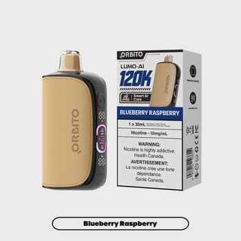 Orbito Lumo AI 120K 10mg - Blueberry Raspberry