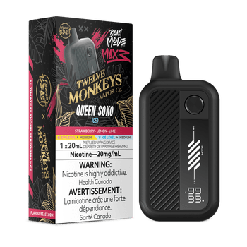 Flavour Beast Twelve Monkeys Beast Mode Max 3 60K - Queen Soko Iced