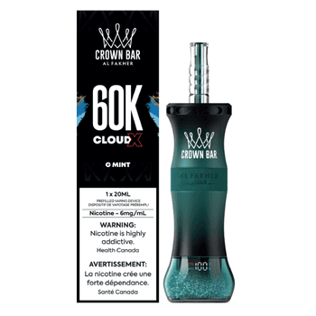 Al Fakher Crown Bar Cloud X 60K - G Mint