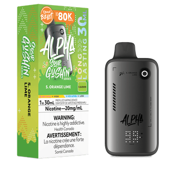 Flavour Beast Alpha Sour Gushin' Series 80K - S. Orange Lime