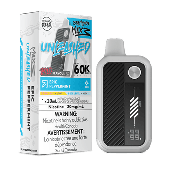 Flavour Beast Unleashed Beast Mode Max 3 60K - Epic Peppermint Iced