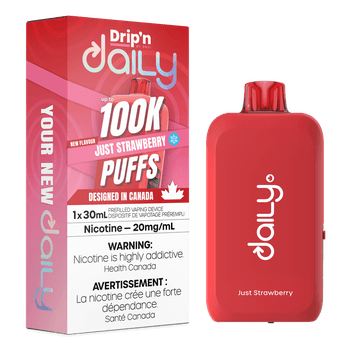 Drip'n by Envi Daily 100K - Just Strawberry Ice