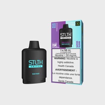STLTH Switch 15k Pod Pack - Blue Razz and White Grape