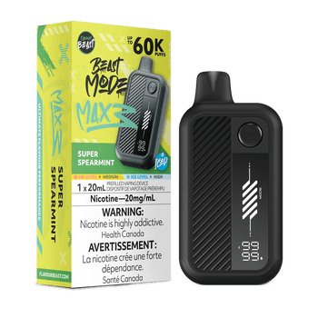 Flavour Beast Mode Max 3 60K - Super Spearmint Iced
