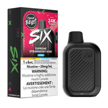 Flavour Beast SIX - Supreme Strawberry Kiwi Iced