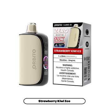 Orbito Lumo AI 120K - Zero Nicotine - Strawberry Kiwi Ice