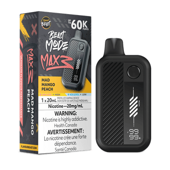 Flavour Beast Mode Max 3 60K - Mad Mango Peach