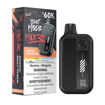 Flavour Beast Mode Max 3 60K - Jumpin' Juicy Peach