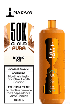 Mazaya Cloud Aura 50K - Mango Ice