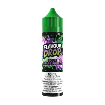 Flavour Drop - Sour Grape Freeze Ice 60ml Salt