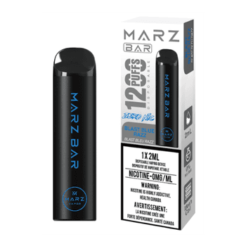 MARZ BAR 1200 Zero Nic - Blast Blue Razz