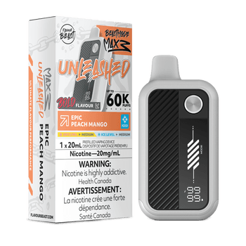 Flavour Beast Unleashed Beast Mode Max 3 60K - Epic Peach Mango Iced