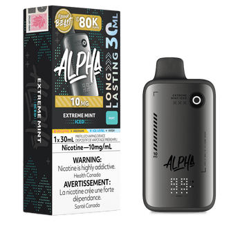 Flavour Beast Alpha 80K - 10mg - Extreme Mint Iced