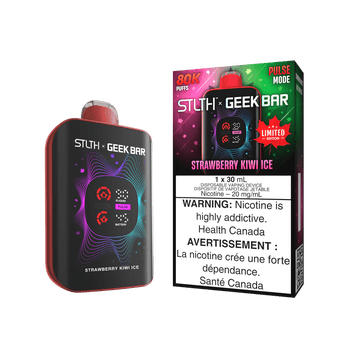 STLTH x GEEK BAR 80K CANADA LIMITED EDITION - Strawberry Kiwi Ice