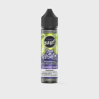 Flavour Beast Sour Gushin' - S. Blueberry Grape 60ml Salt
