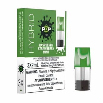 POP Pods - Raspberry Strawberry Mint (3 Pack)