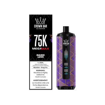 Al Fakher Crown Bar Mega Max 75K - Magic Love