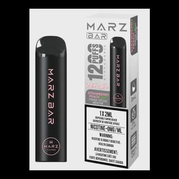 MARZ BAR 1200 Zero Nic - Strawberry Peach Mint