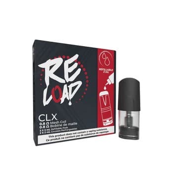 Replacement Pods CLX Reload - Refillable STLTH Pod (2 pack)