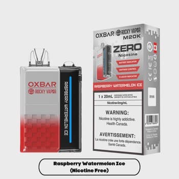 OXBAR x Rocky Vapor M20K Zero Nic OXBAR x Rocky Vapor M20K Zero Nic - Raspberry Watermelon Ice