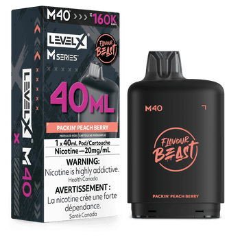 Level X Flavour Beast M40 160K Pod - Packin' Peach Berry