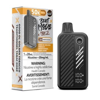 Flavour Beast Mode Max 2 50K Disposable - Good Ol' Golden Tobacco