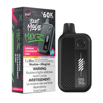 Flavour Beast Mode Max 3 60K - Supreme Strawberry Kiwi Iced