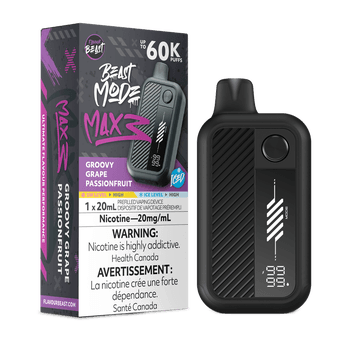 Flavour Beast Mode Max 3 60K - Groovy Grape Passionfruit Iced