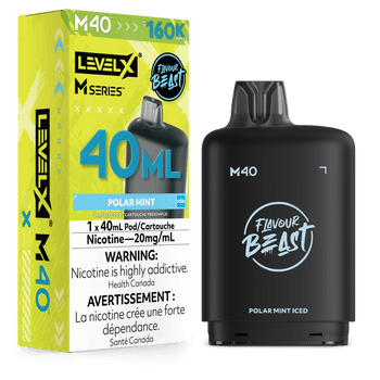 Level X Flavour Beast M40 160K Pod - Polar Mint Iced