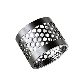 Nautilus 3S Honeycomb Tube 3.75 ml, Black