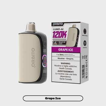 Orbito Lumo AI 120K 10mg - Grape Ice