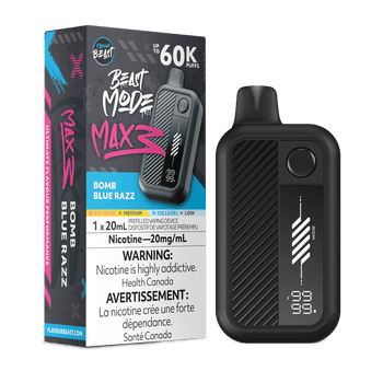 Flavour Beast Mode Max 3 60K - Bomb Blue Razz