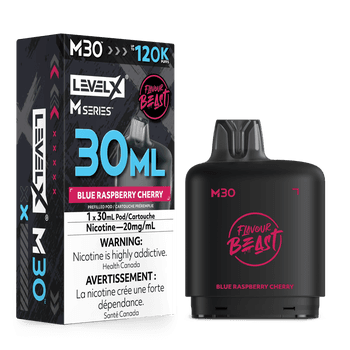 Level X Flavour Beast M30 120K Pod - Blue Raspberry Cherry