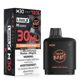 Level X Flavour Beast M30 120K Pod - Jumpin' Juicy Peach