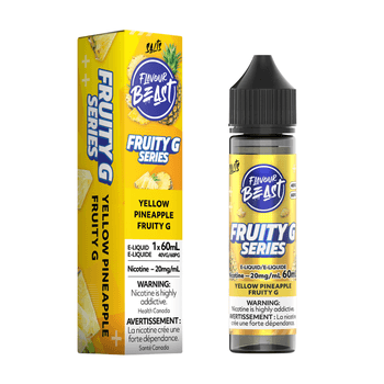 Flavour Beast Fruity G Series - Yellow Pineapple Fruity G 60ml Salt