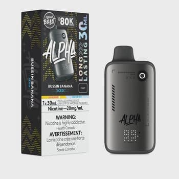 Flavour Beast Alpha 80K Flavour Beast Alpha 80K - Bussin' Banana Iced