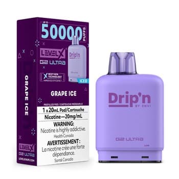 Level X Drip'n G2 Ultra 50k - Grape Ice